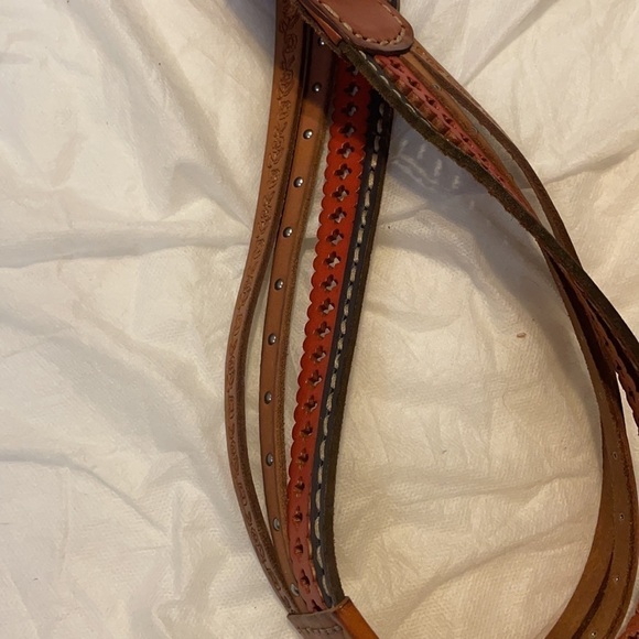 Fossil multi-strand leather belt M - Picture 5 of 16